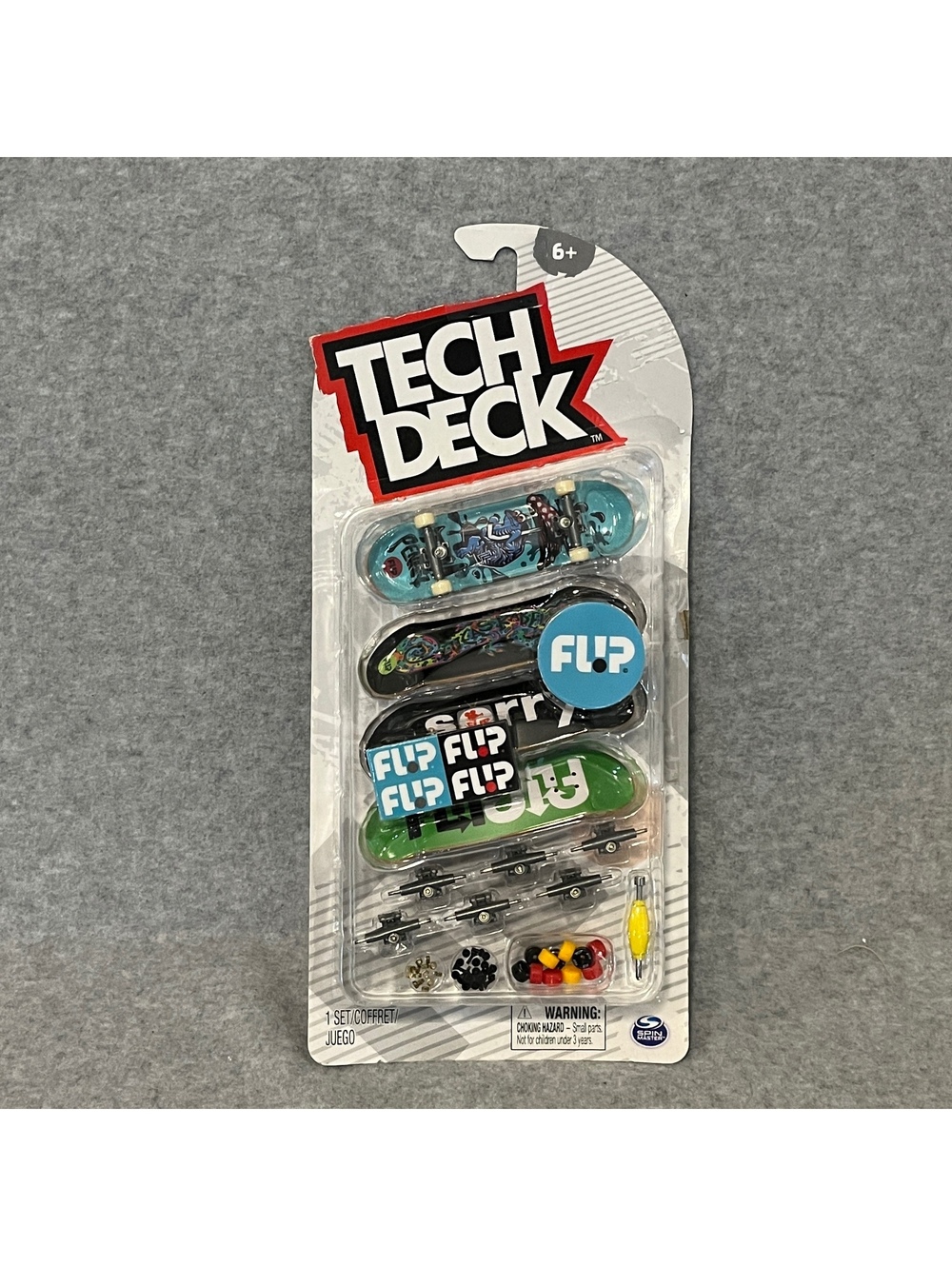 Tech Deck FLIP Skateboards Ultra DLX 4 Pack 6028815 Fingerboards New Sealed